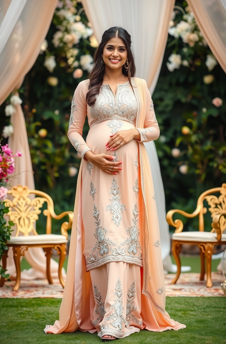 Anarkali Kurta With Leggings