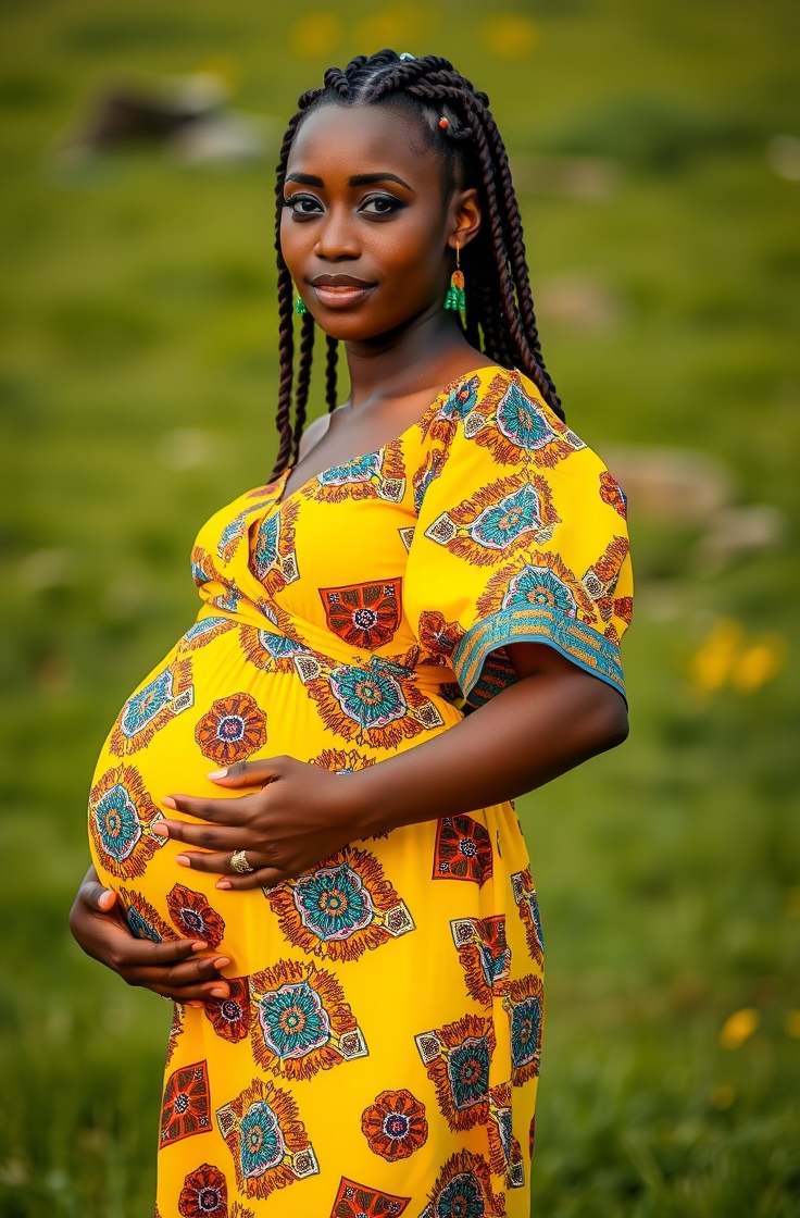 Ankara Maxi Dress