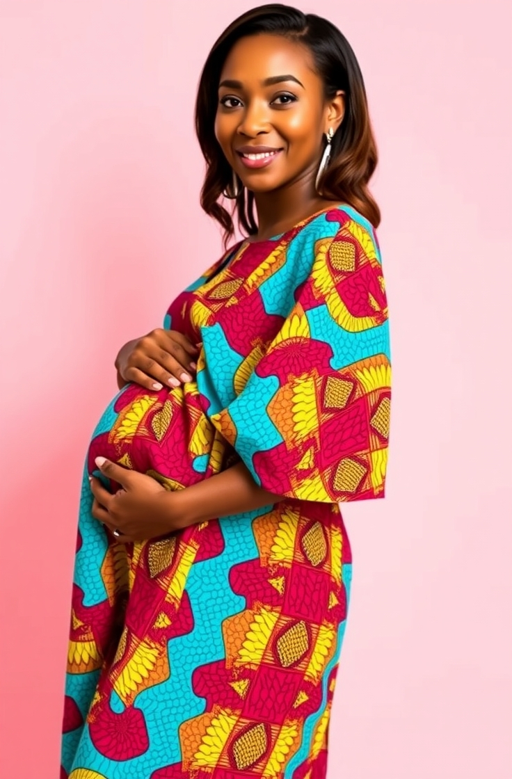 Ankara Shift Dress