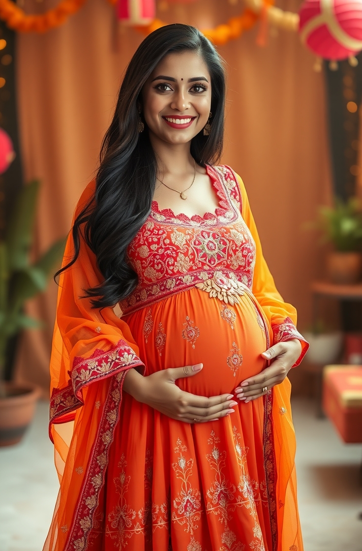 Flowy Anarkali Dress
