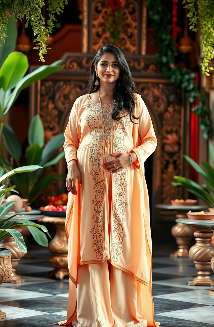 Front Open Kurta With Palazzo