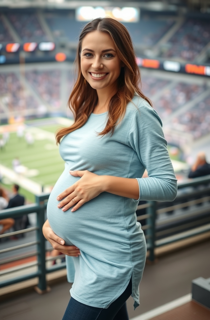 Maternity Tunic With Skinny Jeans