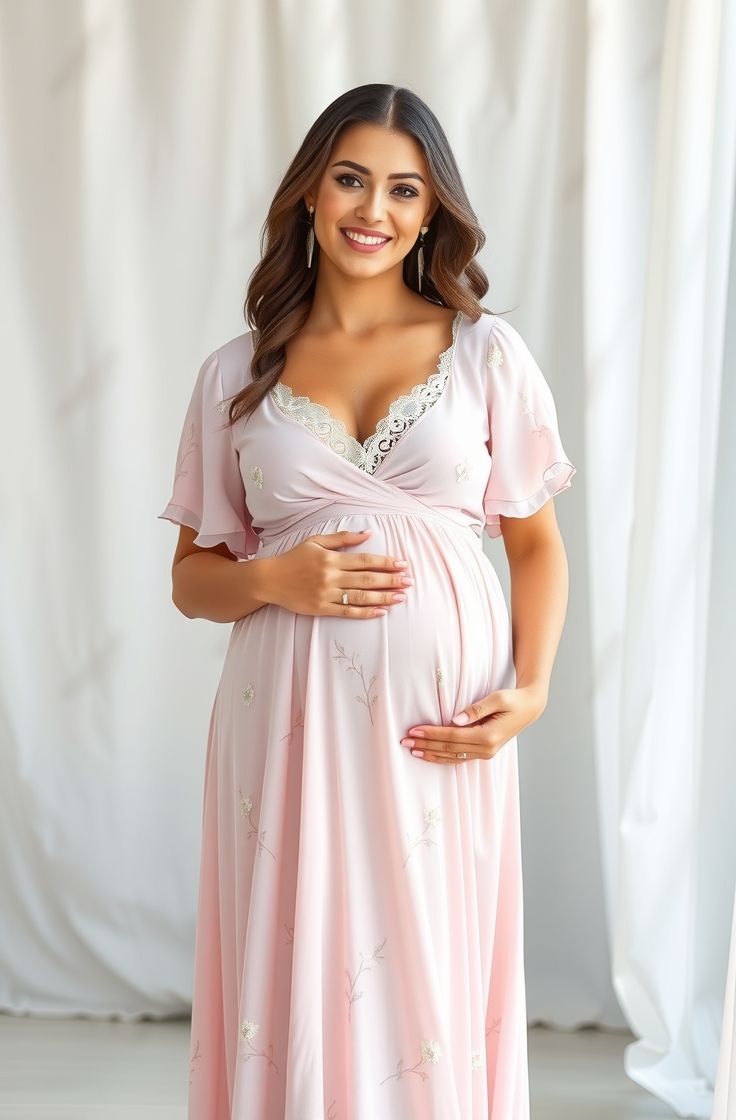 Maxi Dress With Empire Waist