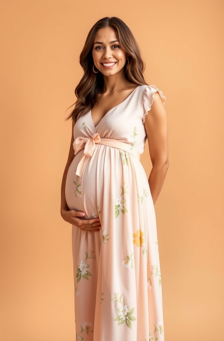 Maxi Dress With Empire Waist