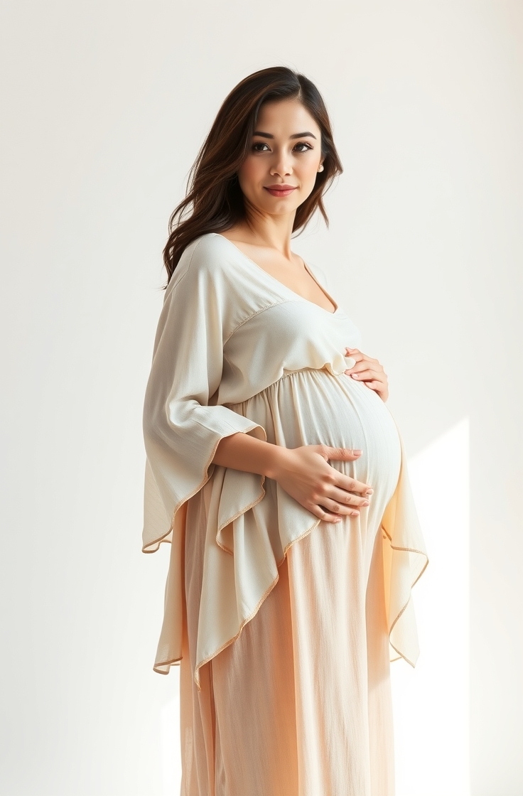 Tiered Dresses With Soft Sleeves