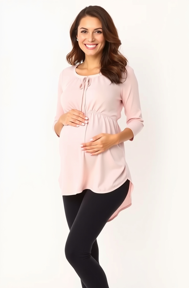 Tunic Dress with Leggings