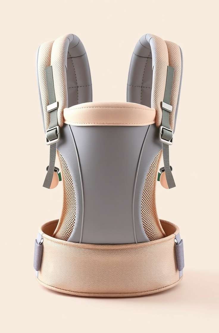 Baby Carrier with Back Support