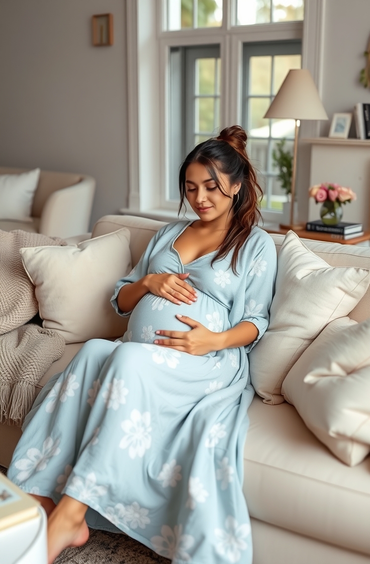 Cotton Maternity Dresses