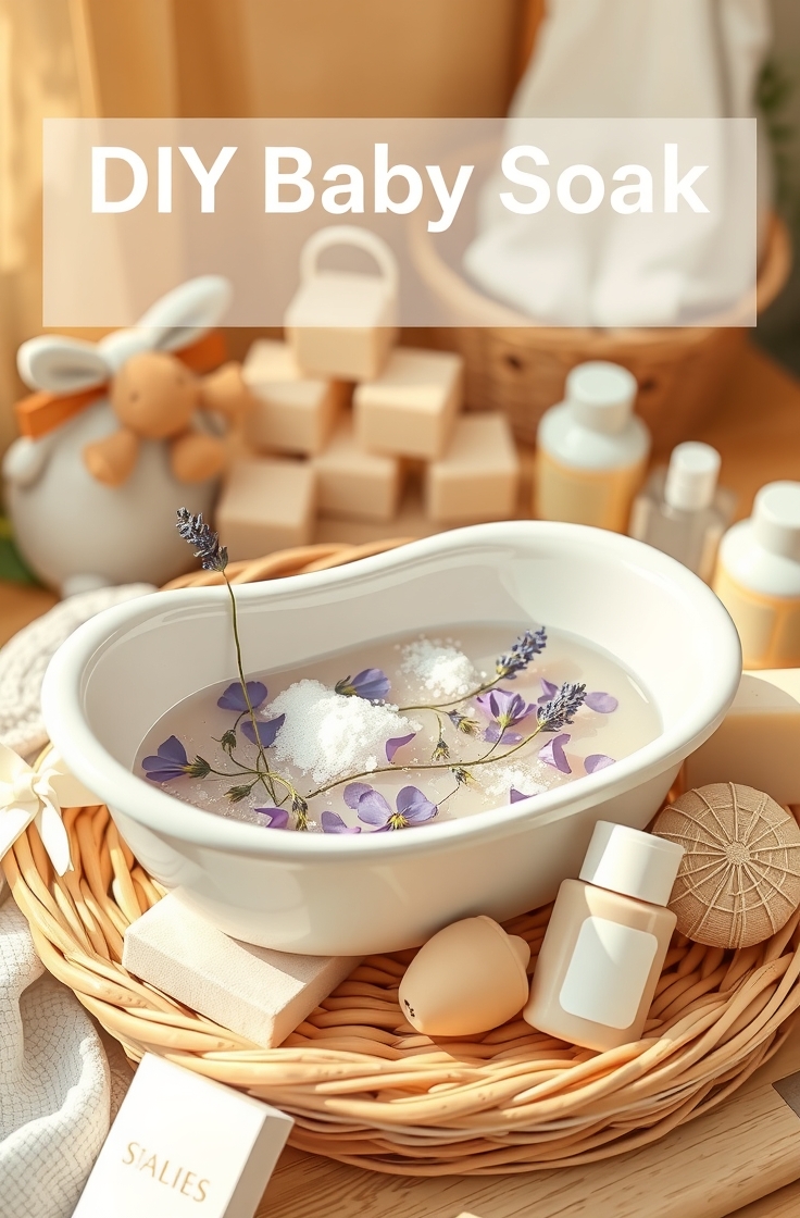 DIY Baby Bath Soak