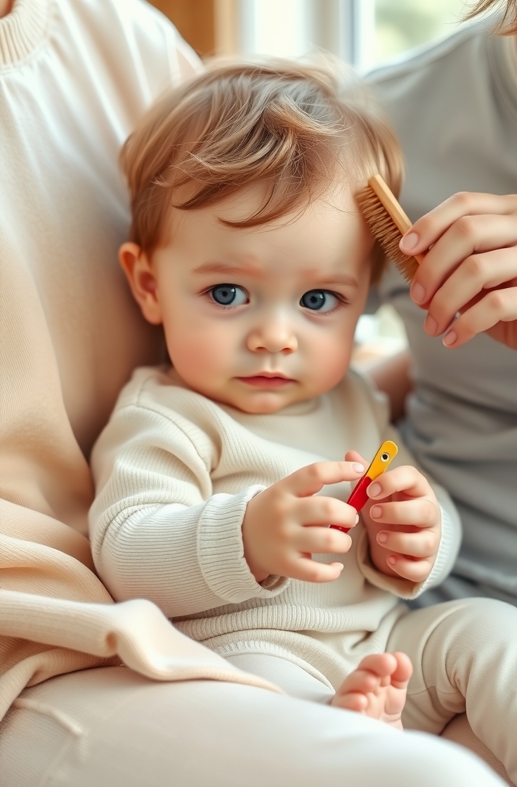 Simple Hair and Nail Care for Baby Care