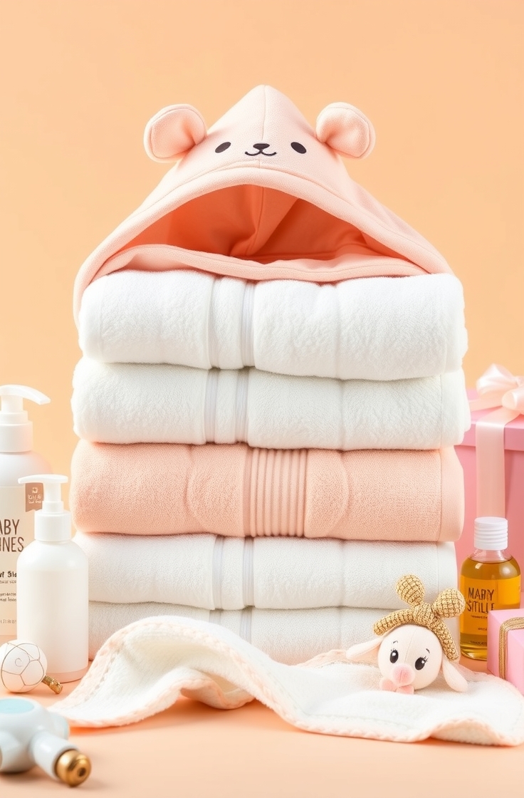Soft Baby Towels with Hood