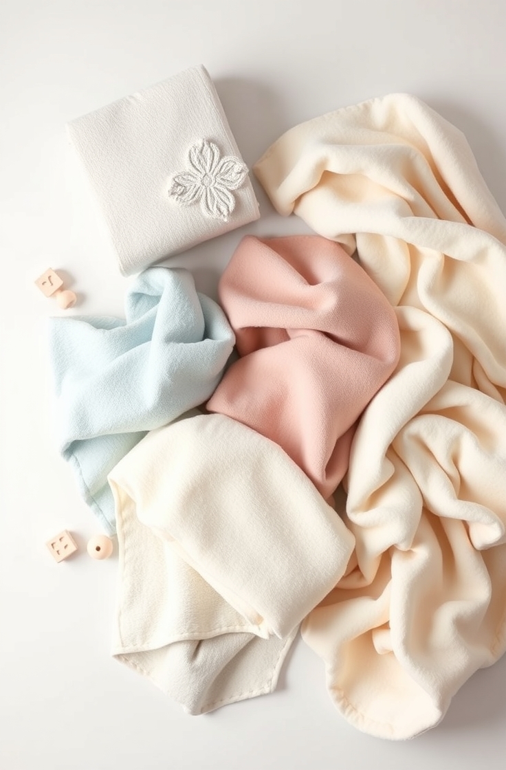 Soft Blankets and Swaddles
