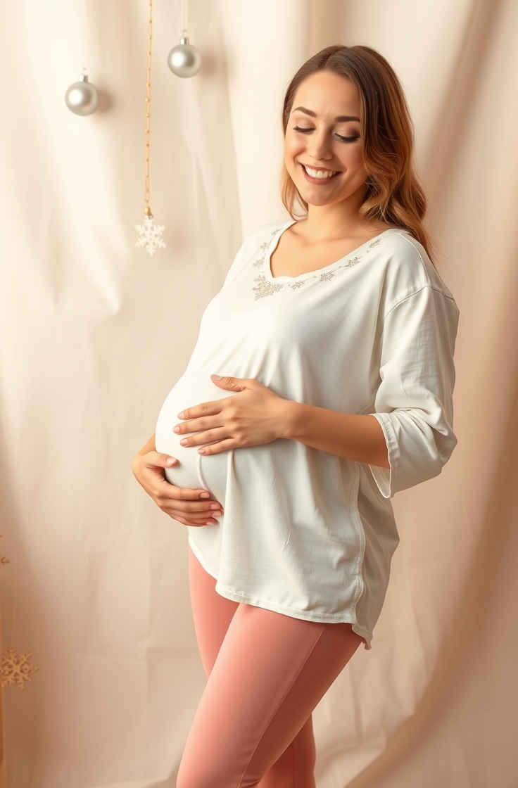 Soft Leggings and Oversized Shirt