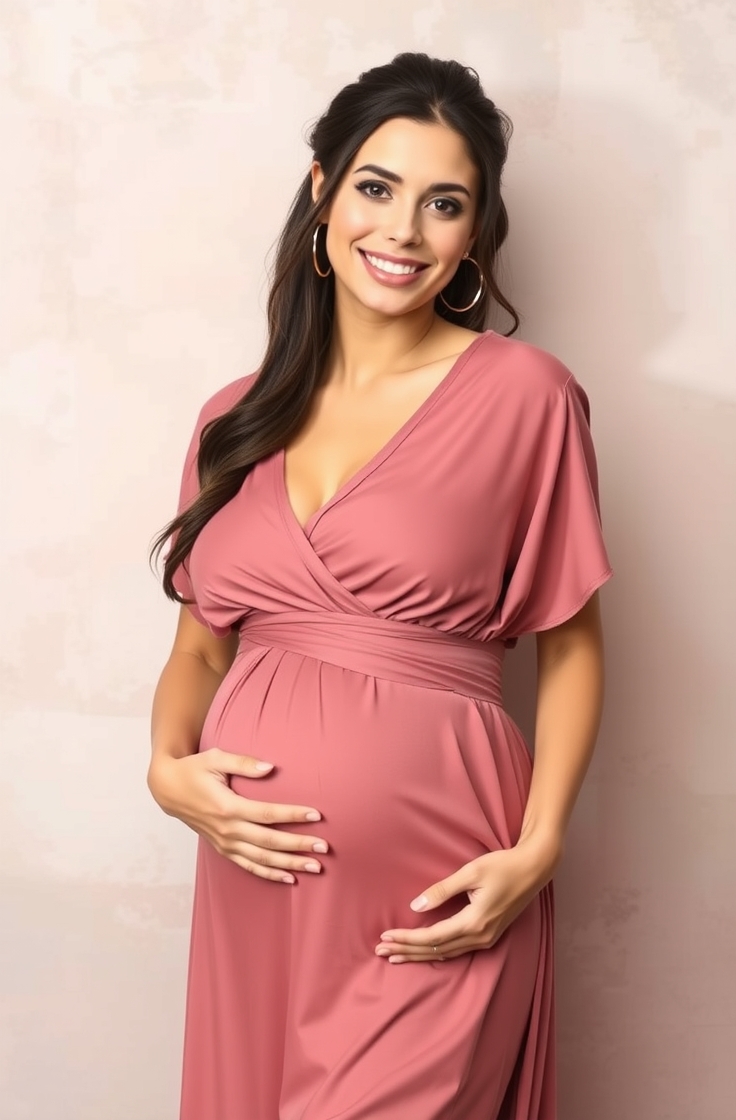 Wrap Dresses with V-Neck