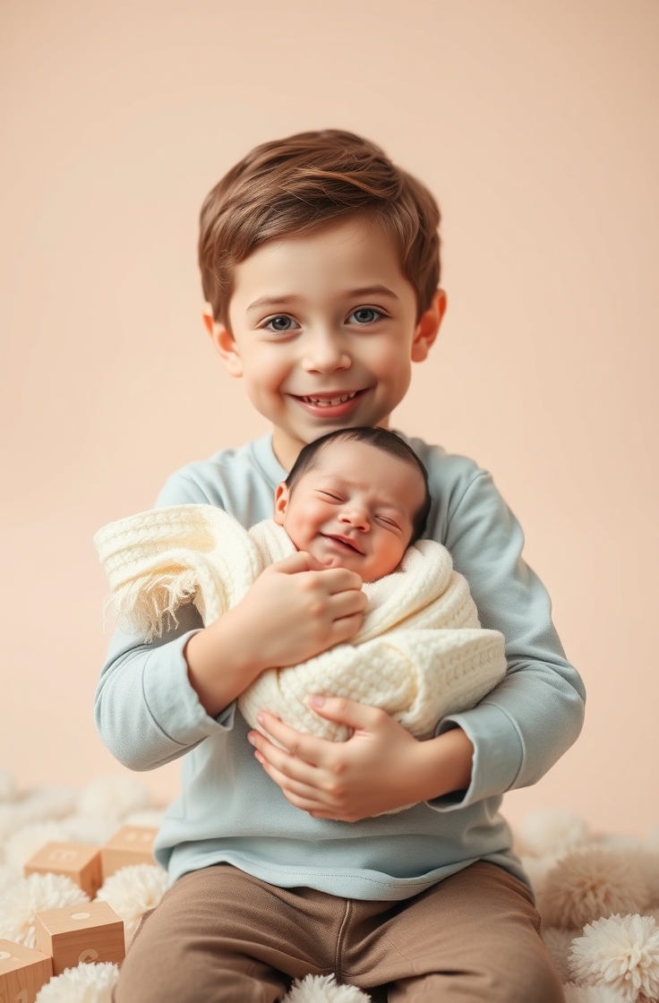 Announcement with Sibling
