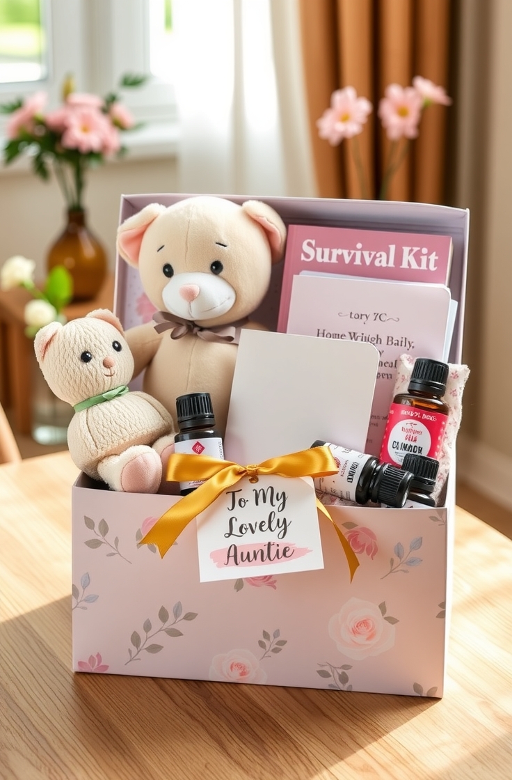 “Auntie Survival Kit” Gift Box