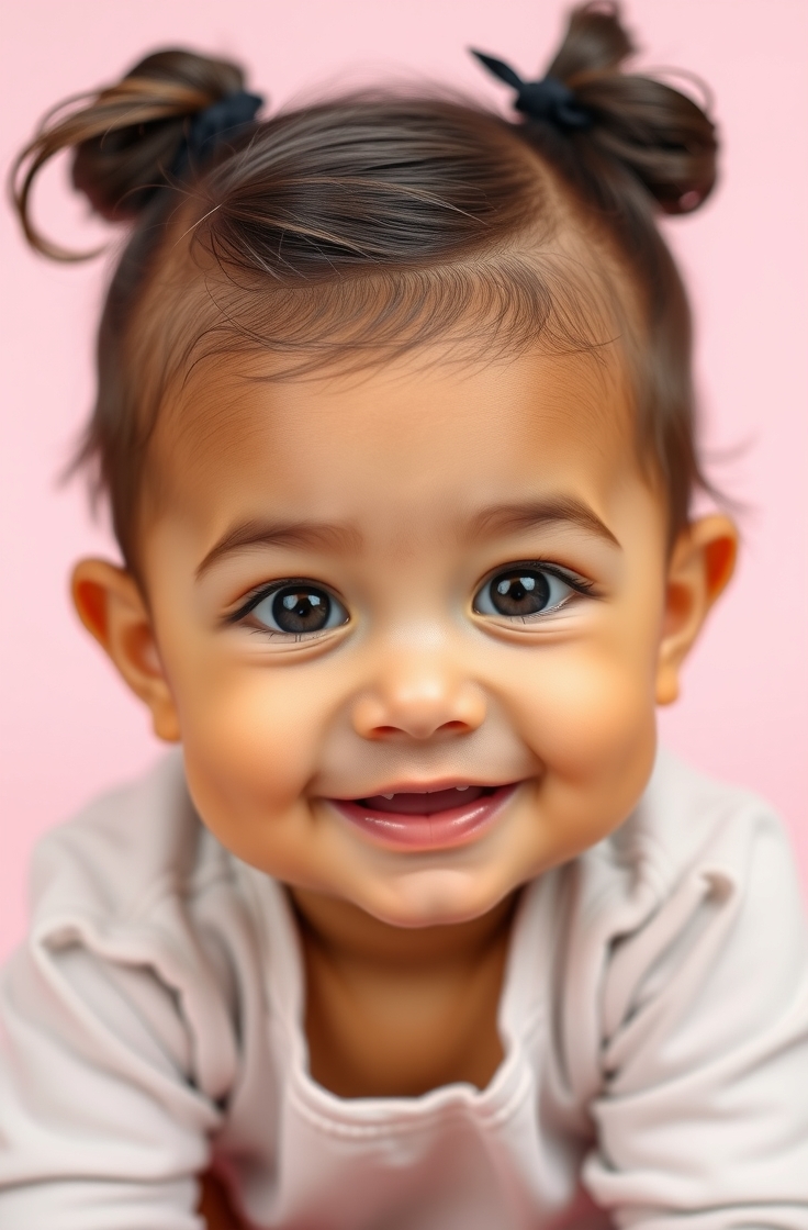 Baby Girl Top Knot