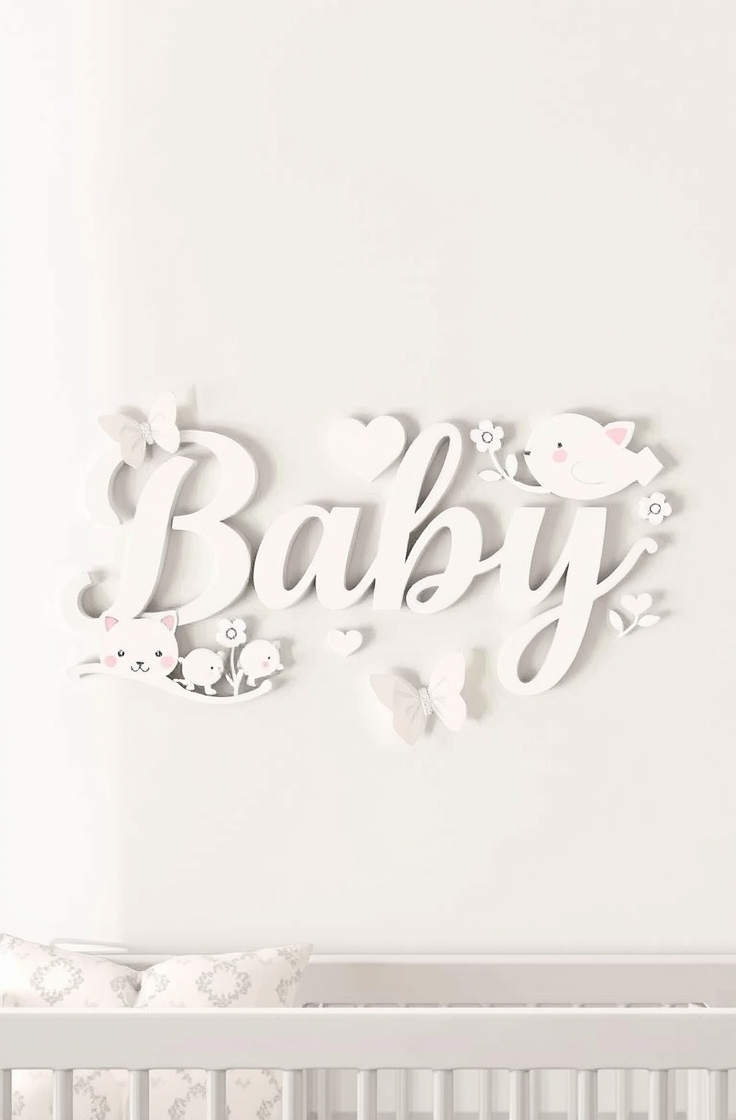 Baby Name Wall Art