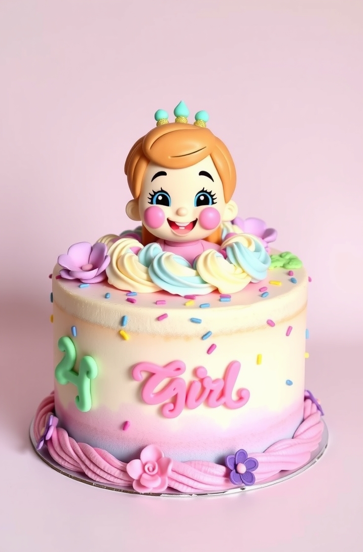 Cartoon Character Cake