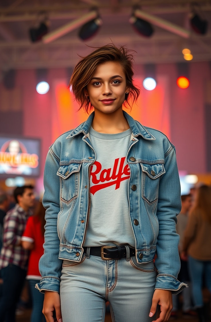 Classic Denim and Band Tee