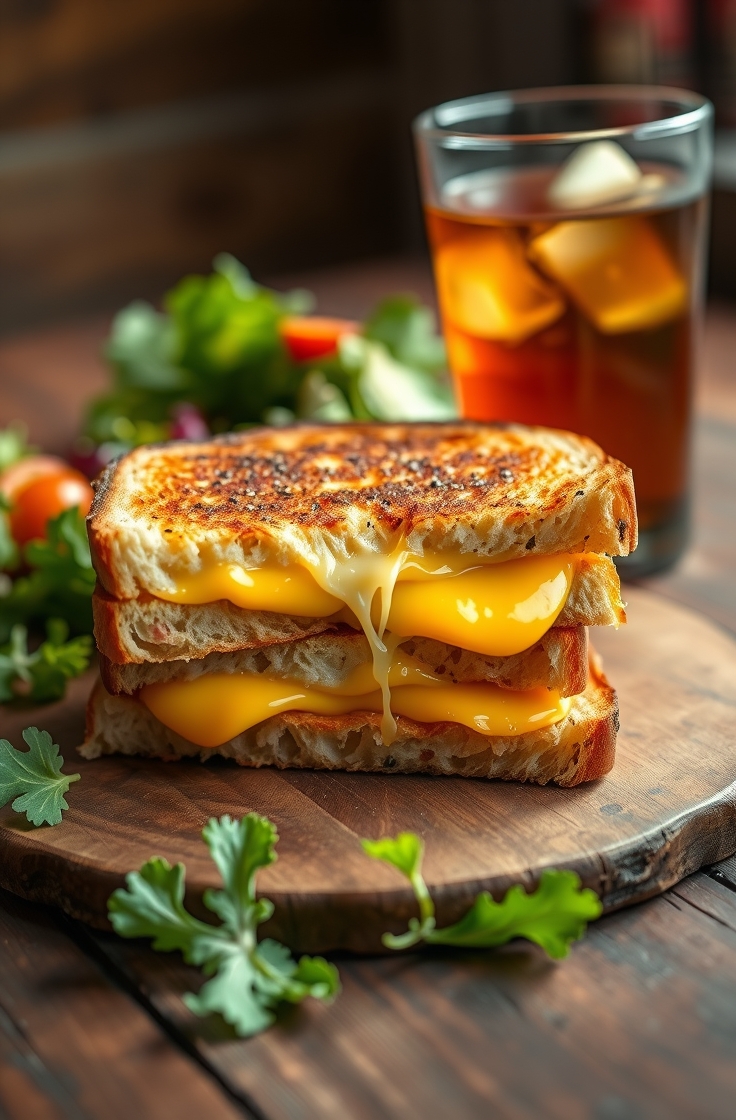 Classic Grilled Cheese Sandwich
