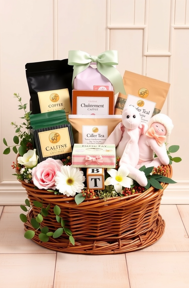 Coffee or Tea Gift Basket