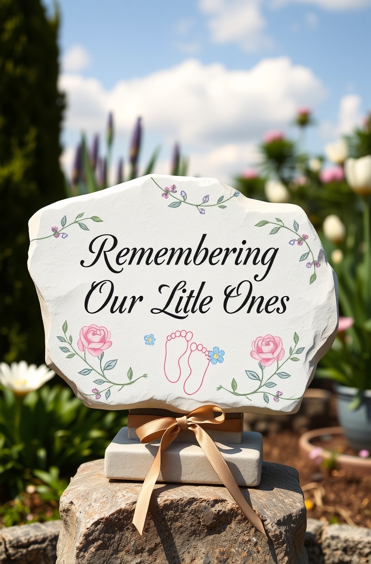 Commemorative Garden Stone