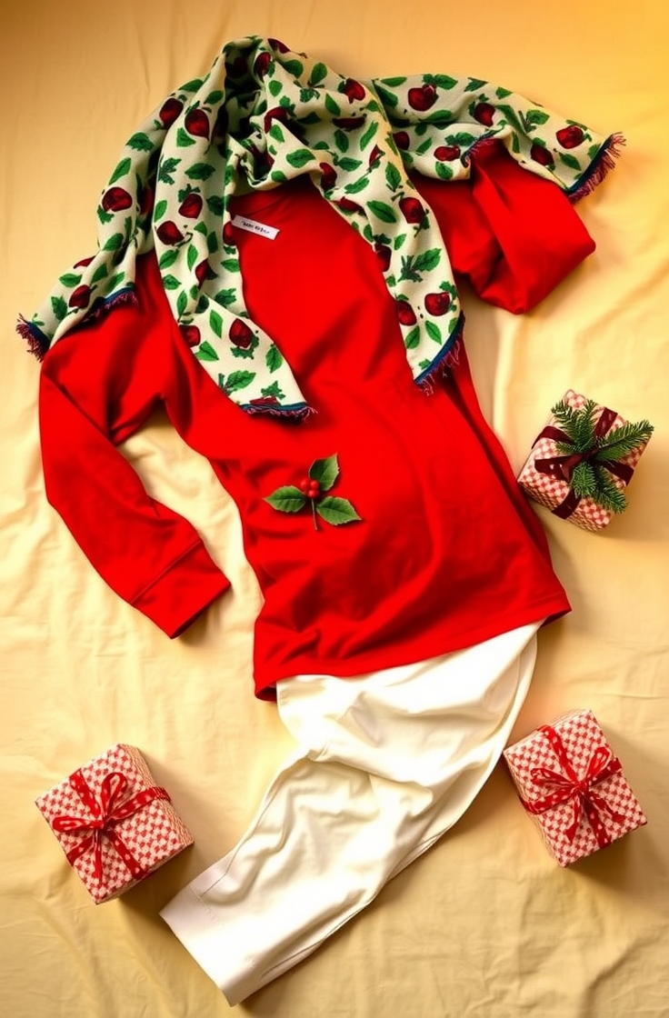 Cozy Maternity Pajama Set