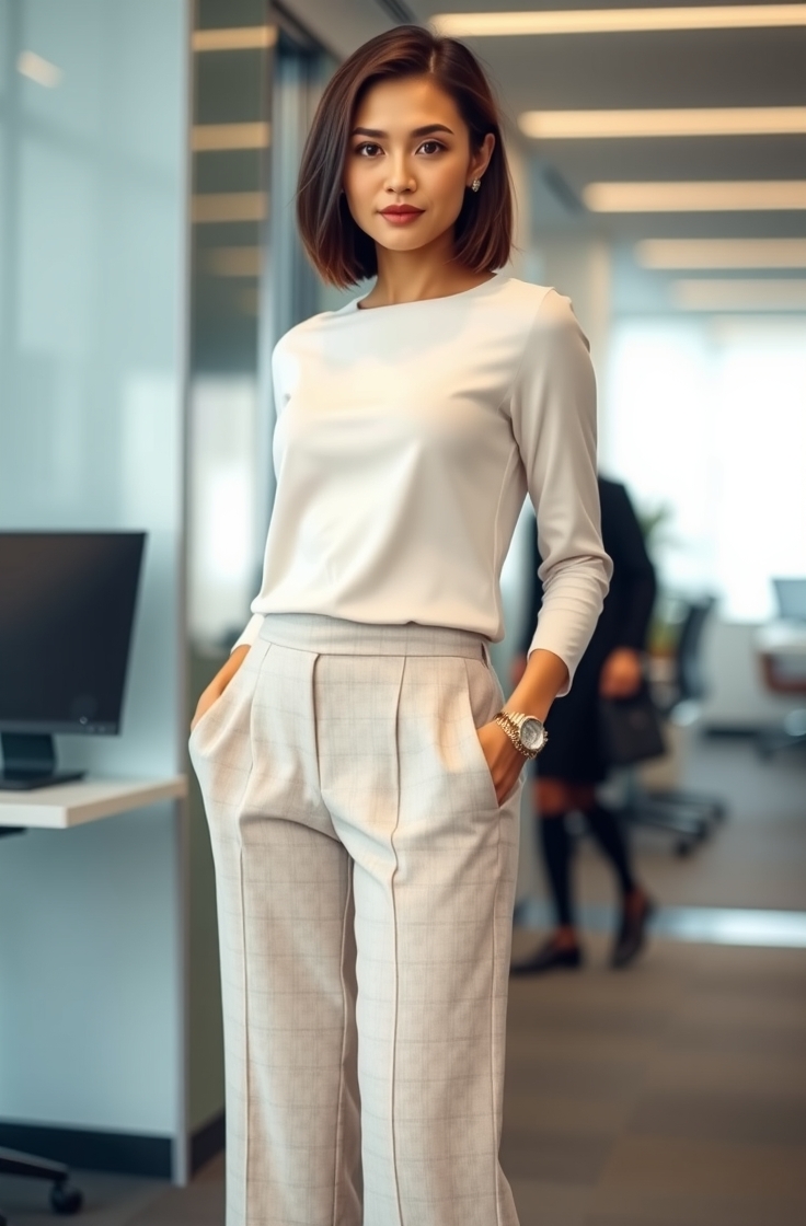 Culottes With Fitted Top
