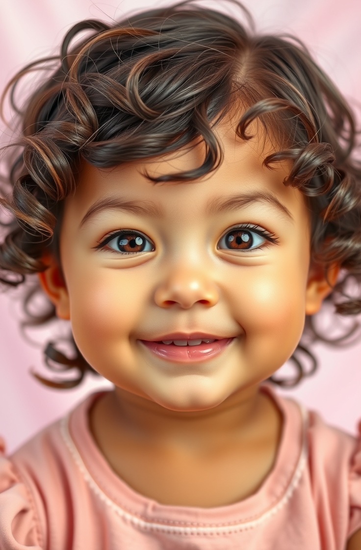 Curly Bob Cut