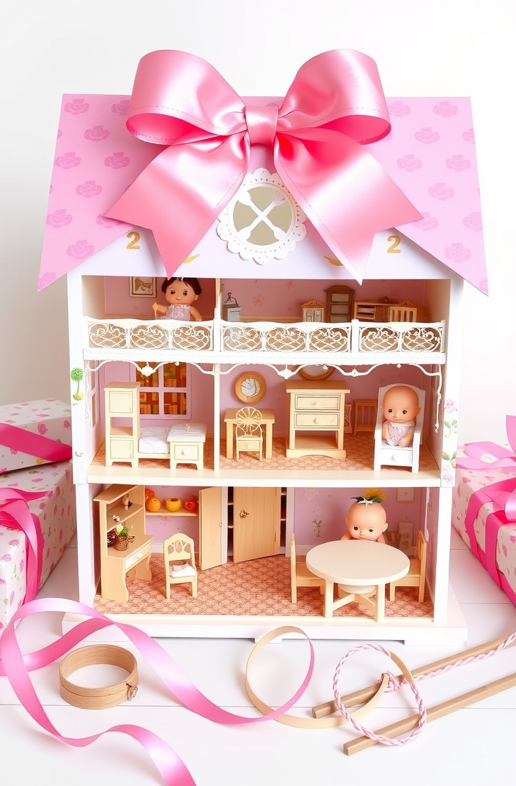 Dollhouse with Furniture