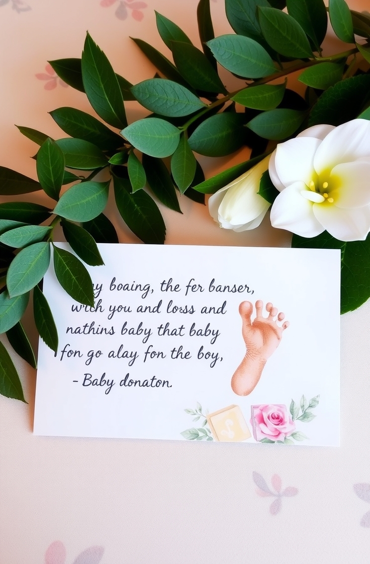 Donation in Baby’s Honor