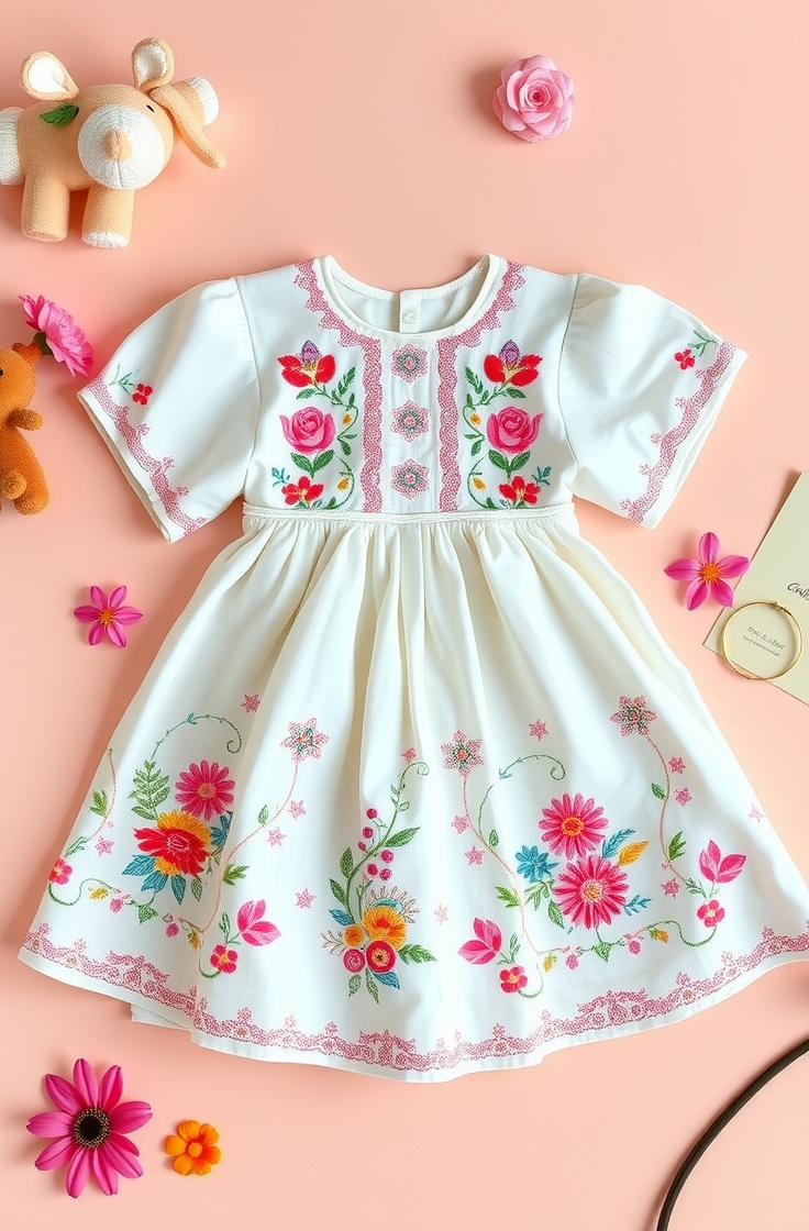 Embroidered Traditional Dress