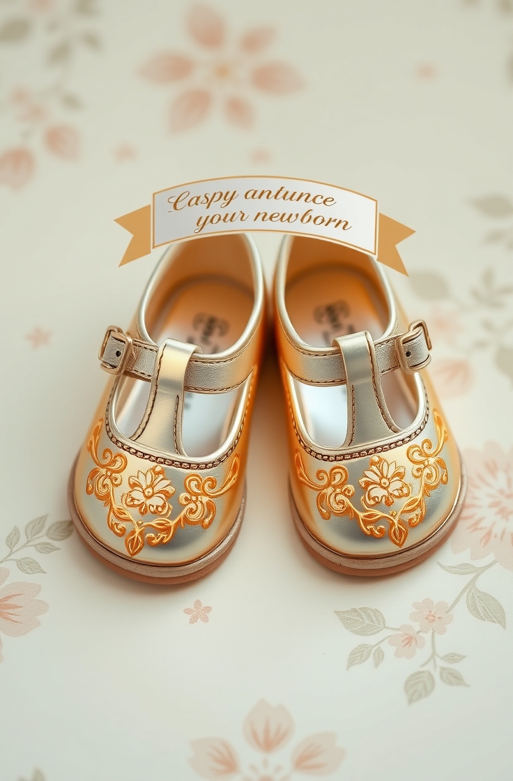 Engraved Baby Shoes