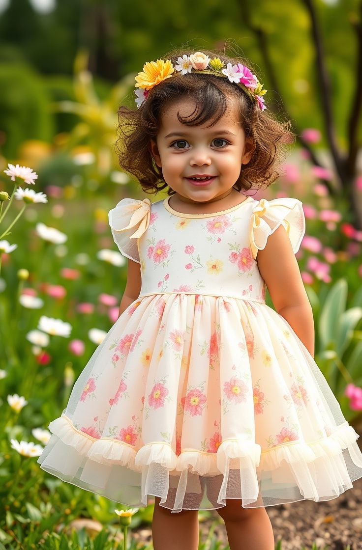 Floral Cotton Frock