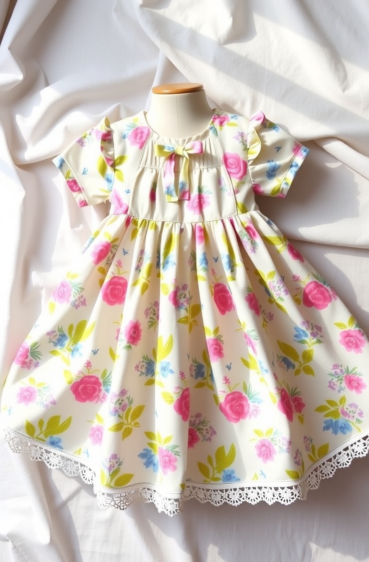 Floral Cotton Frock