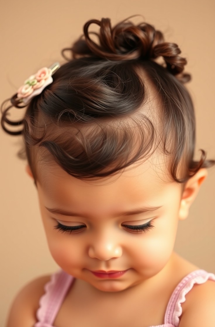 Front Puff with Side Clip