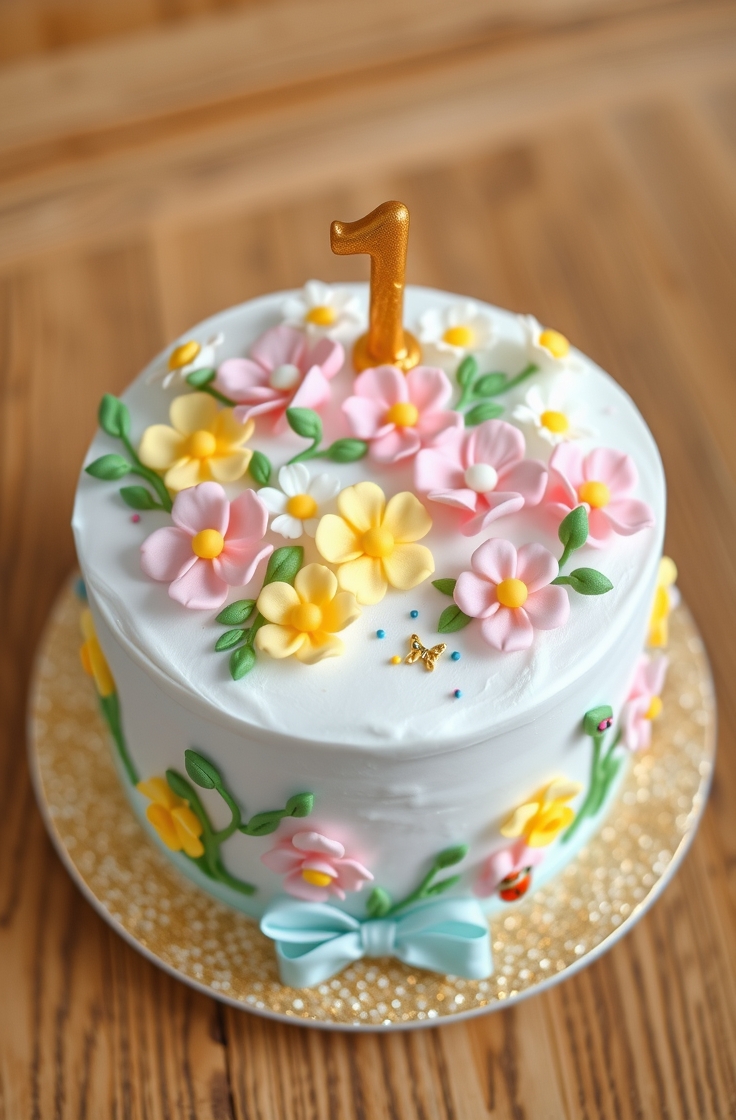 Garden Flower Cake