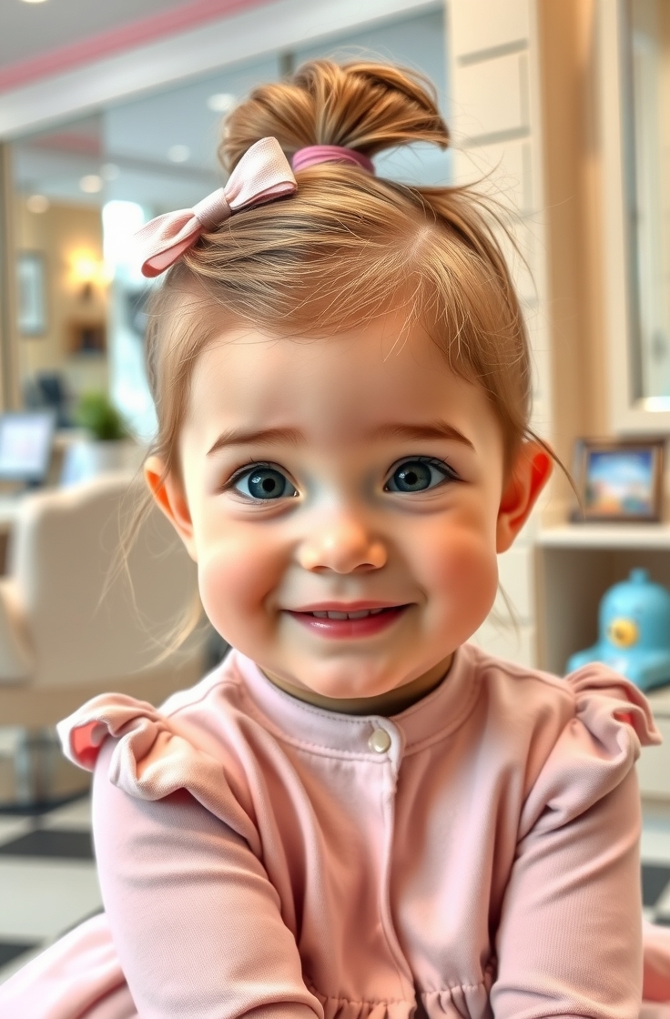Half-Up Style Cut