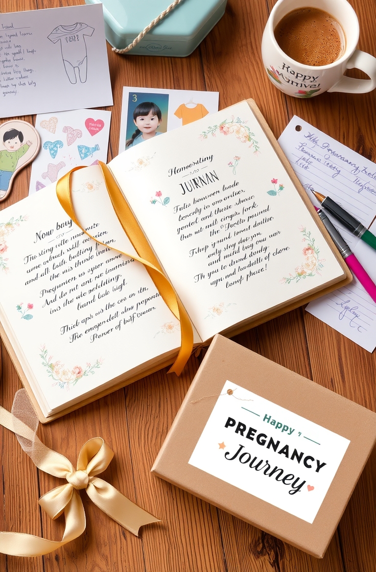Handmade Pregnancy Journal