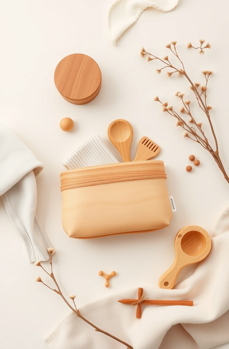 Neutral Tones with Wooden Details