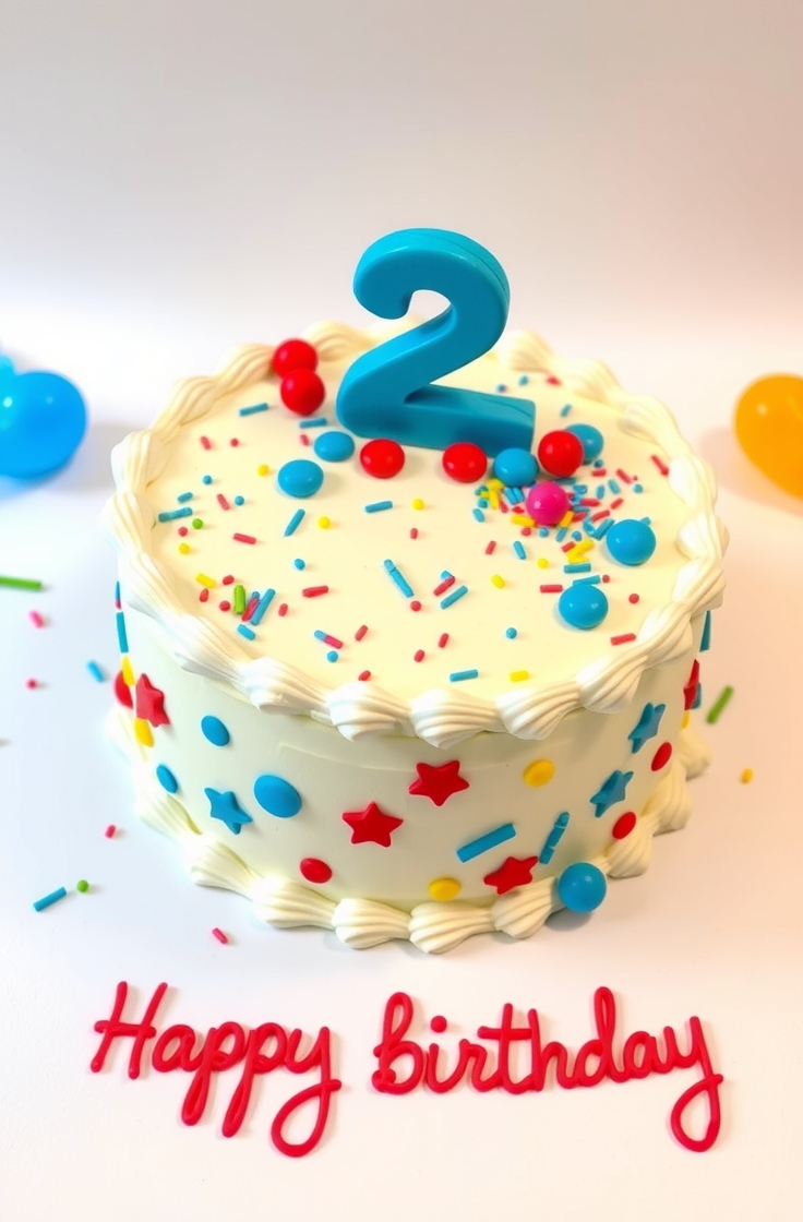 Number 2 Cake