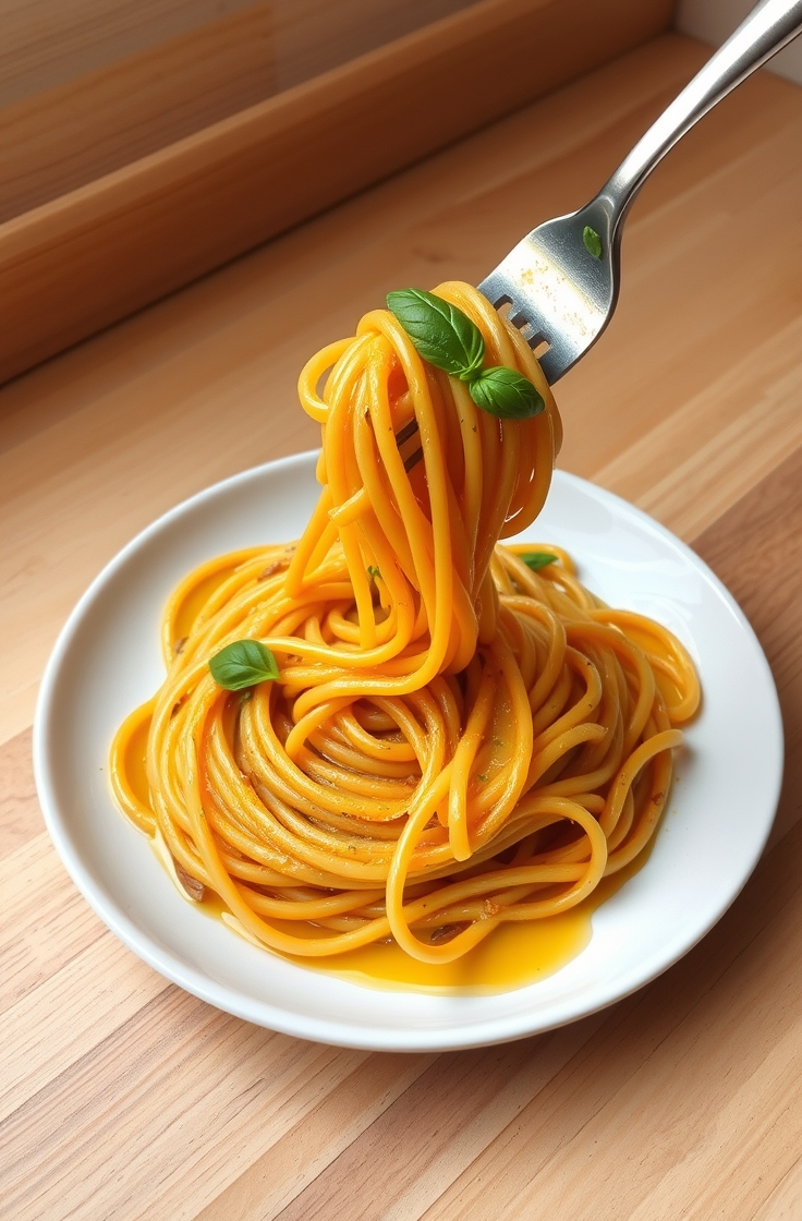Pasta with Olive Oil and Garlic