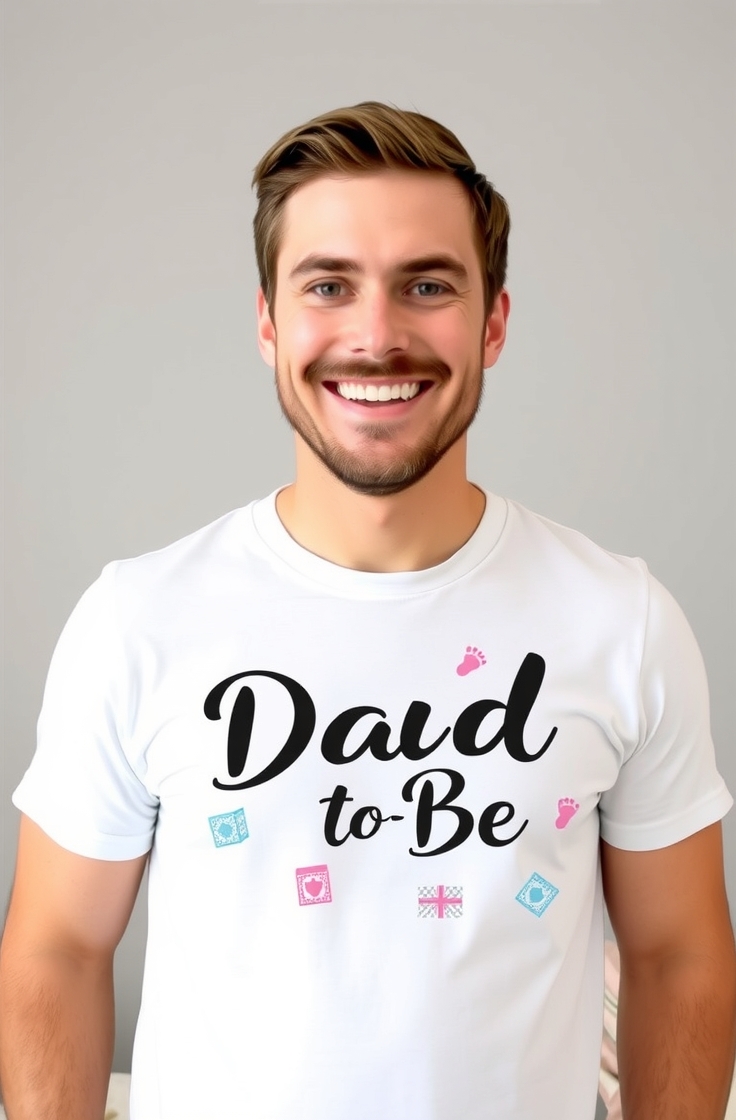 Personalized Dad-to-Be T-Shirt