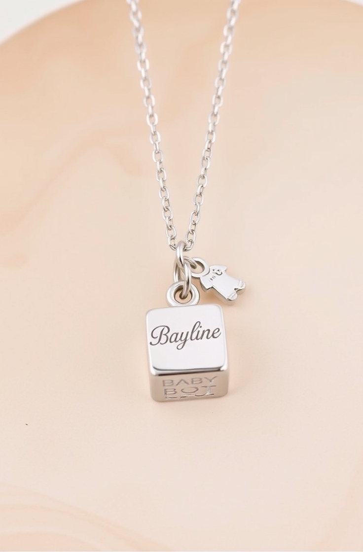 Personalized Necklace with Baby’s Name