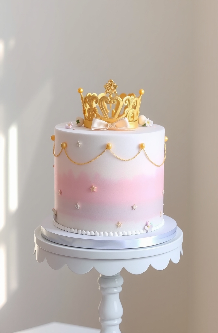 Princess Crown Cake