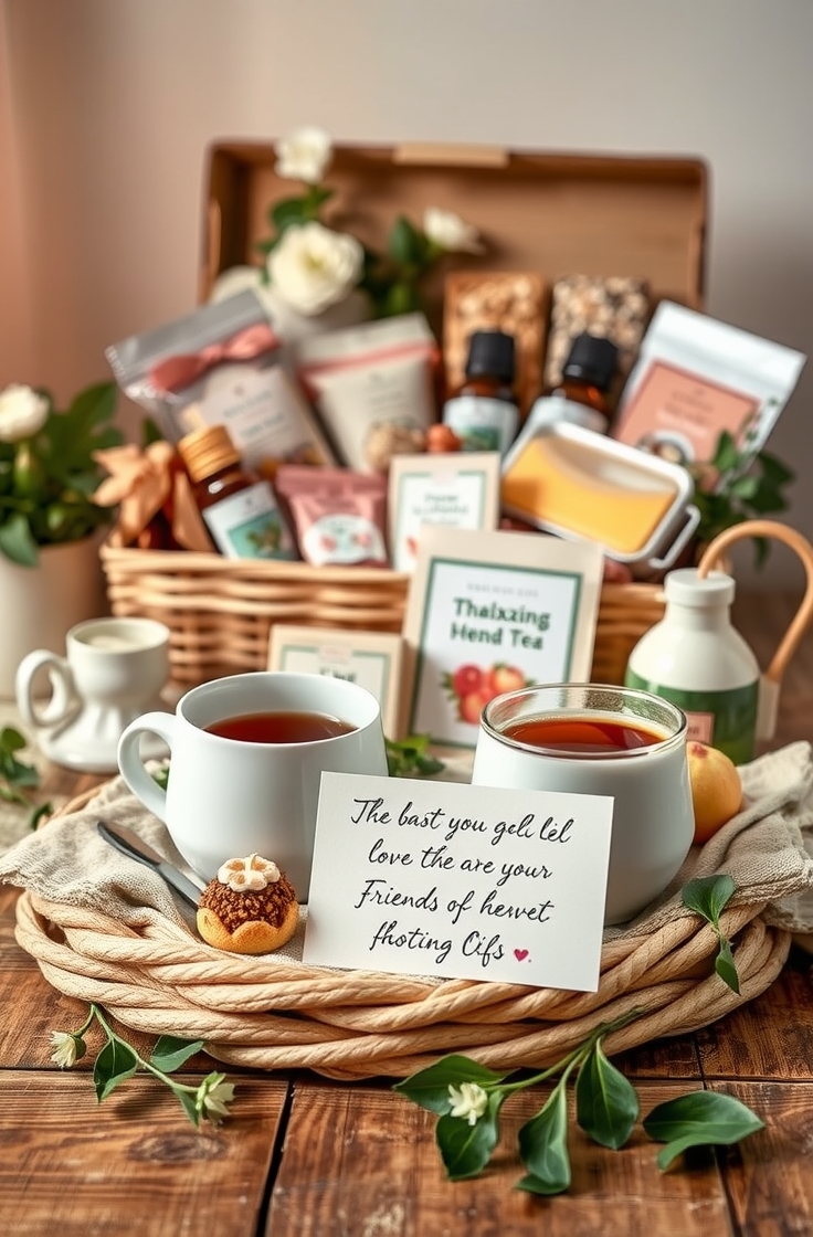 Relaxing Herbal Tea Set