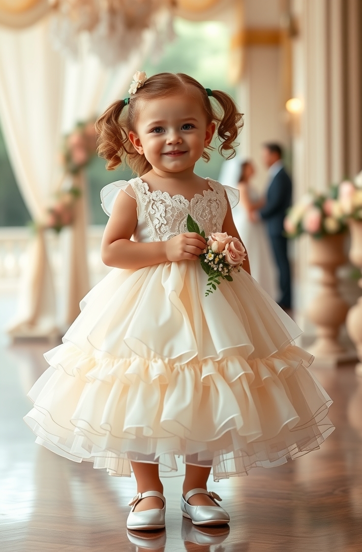 Ruffled Party Dress