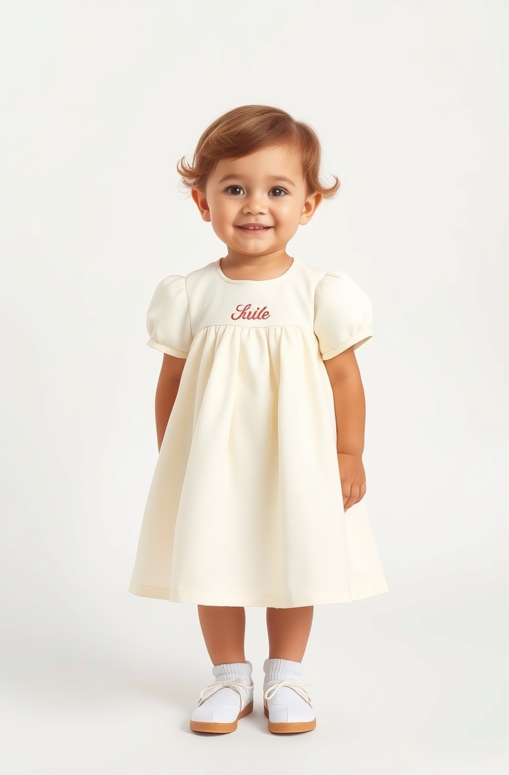 Simple A-Line Cotton Frock