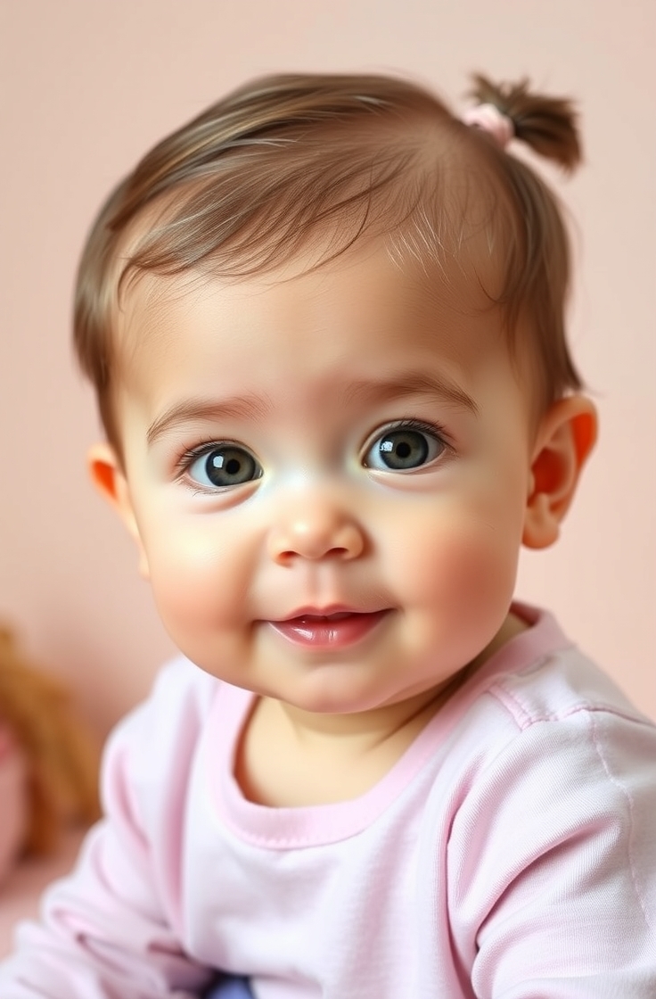 Tiny Side Ponytail